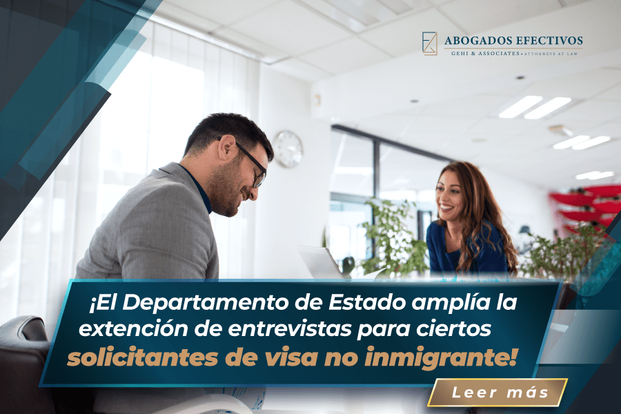 soliciitantes visa de no inmigrantes